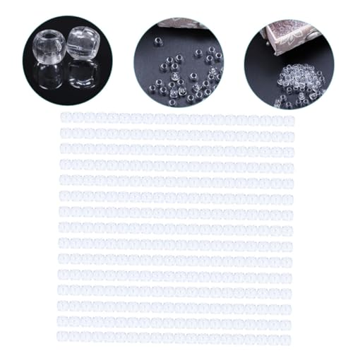 VICASKY 400 Stck. Teiliges Acryl Haarschmuck Transparente Dreadlocks Perlen Ringe für Haarflechten und Extensions Sicheres Material Modischer Haarschmuck für Partys Hochzeiten VICASKY 400 Stck. Teiliges Acryl Haarschmuck Transparente Dreadlocks Perlen Ringe für Haarflechten und Extensions Sicheres Material Modischer Haarschmuck für Partys Hochzeiten von VICASKY