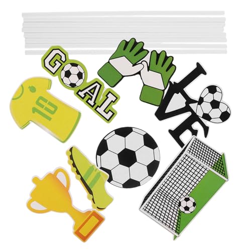 VICASKY 40Stücke Fußball Cupcake Topper Sport Geburtstagsparty Dekorationen Cupcake Dekoration für Fußball Feiern Kindergeburtstag Fußball Geburtstagskuchendeko VICASKY 40Stücke Fußball Cupcake Topper Sport Geburtstagsparty Dekorationen Cupcake Dekoration für Fußball Feiern Kindergeburtstag Fußball Geburtstagskuchendeko von VICASKY