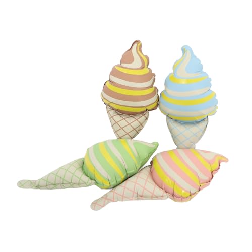 VICASKY 4Stücke Eiscreme Luftballons Pastellfarben Aufblasbare Dekoration für Kindergeburtstage Party Accessoires und Fotorequisiten Spaß für Jede Feier VICASKY 4Stücke Eiscreme Luftballons Pastellfarben Aufblasbare Dekoration für Kindergeburtstage Party Accessoires und Fotorequisiten Spaß für Jede Feier von VICASKY