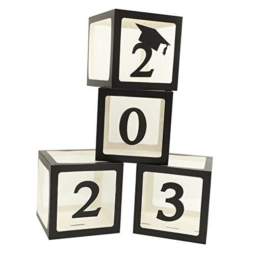 VICASKY 4Stücke Teiliges Abschlussballonboxen zur Dekoration für Ihre Graduation Party Langlebig und Dekorativ für und Erinnerungen VICASKY 4Stücke Teiliges Abschlussballonboxen zur Dekoration für Ihre Graduation Party Langlebig und Dekorativ für und Erinnerungen von VICASKY