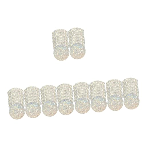 VICASKY 5 Sätze Harz Bohrer Patch Für Schmuckherstellung Dekoration Ornament Strass Handwerk Flache Rückseite Strasssteine DIY Herstellung Zubehör Strass 100 Stück * 5 von VICASKY