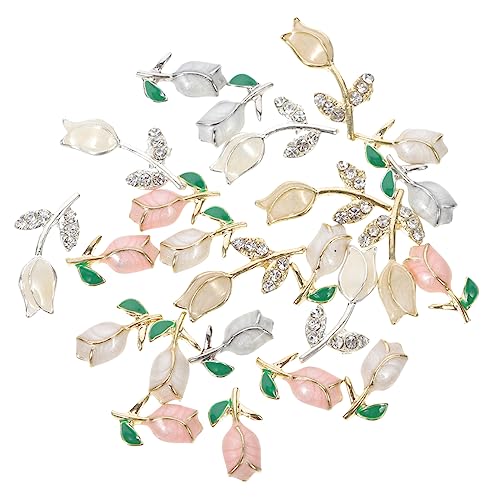 VICASKY 5 Sätze Nageldekoration Mit Metallblumen Maniküre Metallisches Nagelzubehör Legierung Nagelhandwerk Nagelschmuck Für Nagelzubehör Nagelausrüstung 24 Stück * 5 VICASKY 5 Sätze Nageldekoration Mit Metallblumen Maniküre Metallisches Nagelzubehör Legierung Nagelhandwerk Nagelschmuck Für Nagelzubehör Nagelausrüstung 24 Stück * 5 von VICASKY