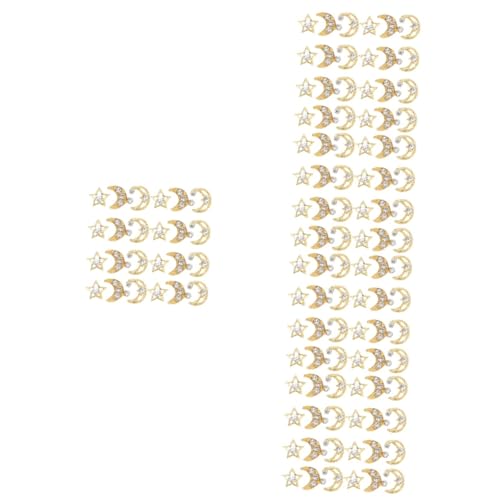 VICASKY 5 Sätze Nail Art Charms Mond Und Stern Dekoration Dekorative Nagelverzierungen Rhinestone Nail Ornament Für Diy Nagelkunst Glitzernde Nägel Zubehör 30 Stück * 5 VICASKY 5 Sätze Nail Art Charms Mond Und Stern Dekoration Dekorative Nagelverzierungen Rhinestone Nail Ornament Für Diy Nagelkunst Glitzernde Nägel Zubehör 30 Stück * 5 von VICASKY