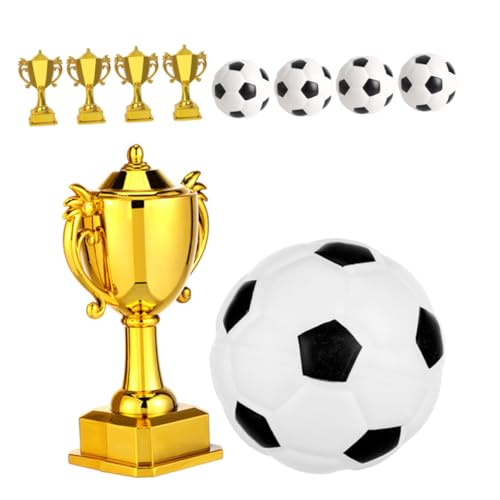 VICASKY 5 Sätze Plastik Trophäen und Fußball Dekorationen für Kindergeburtstag Partydeko für Sportevents und Spiele VICASKY 5 Sätze Plastik Trophäen und Fußball Dekorationen für Kindergeburtstag Partydeko für Sportevents und Spiele von VICASKY