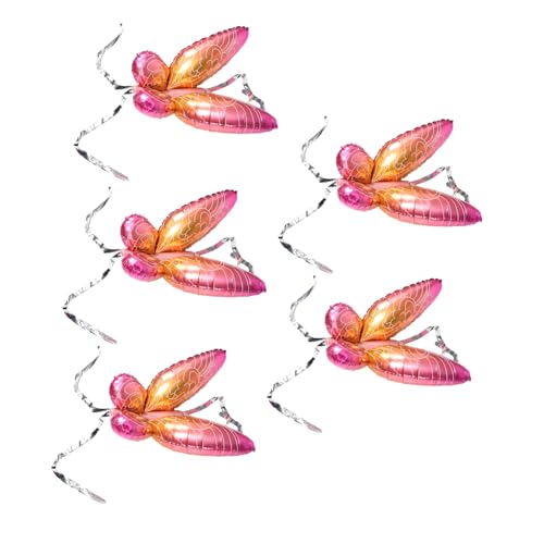 VICASKY 5 Stück Flügel Ballon Kinderschmetterling Ballon Mittelstücke Partyzubehör für die Babyparty Schmetterlingsflügel Luftballons Ballonaufblasvorrichtung Aluminiumfolie Rosa VICASKY 5 Stück Flügel Ballon Kinderschmetterling Ballon Mittelstücke Partyzubehör für die Babyparty Schmetterlingsflügel Luftballons Ballonaufblasvorrichtung Aluminiumfolie Rosa von VICASKY