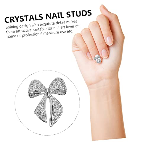 VICASKY 5 Stück Teiliges Nageldesign Schleifen Nail Studs Nail Art Strasssteine Farbtreue Langlebig für Professionelle und Private Maniküre VICASKY 5 Stück Teiliges Nageldesign Schleifen Nail Studs Nail Art Strasssteine Farbtreue Langlebig für Professionelle und Private Maniküre von VICASKY
