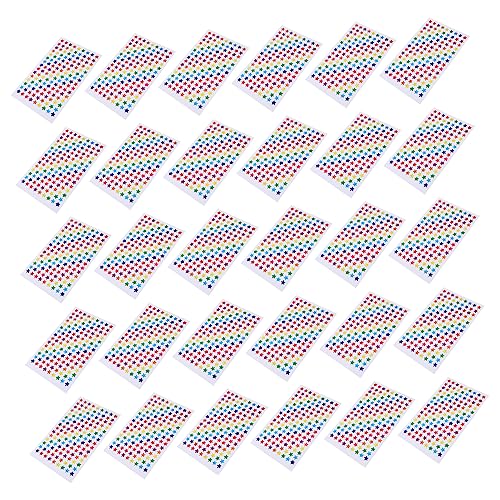 VICASKY 50 Blatt Belohnungsaufkleber Aufkleber Stickers for Gaming Sticker stickbilder für schulaufkleber Kindergartenzubehör Selbstklebende Belohnungsetiketten PVC von VICASKY