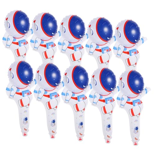 VICASKY 50 Stück Astronaut Folienballons Handheld Weltraum Party Deko Luftballons für Kindergeburtstag Fotorequisite Raumthema Festdekoration VICASKY 50 Stück Astronaut Folienballons Handheld Weltraum Party Deko Luftballons für Kindergeburtstag Fotorequisite Raumthema Festdekoration von VICASKY