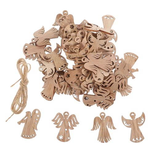 VICASKY 50 Stück DIY-Graffiti-Scheiben bescherung weihnachten weinachtsdeko holzfiguren Engel ausgeschnitten Christbaumschmuck Unvollendete Holzpflanzenausschnitte Graffiti-Holzausschnitte VICASKY 50 Stück DIY-Graffiti-Scheiben bescherung weihnachten weinachtsdeko holzfiguren Engel ausgeschnitten Christbaumschmuck Unvollendete Holzpflanzenausschnitte Graffiti-Holzausschnitte von VICASKY