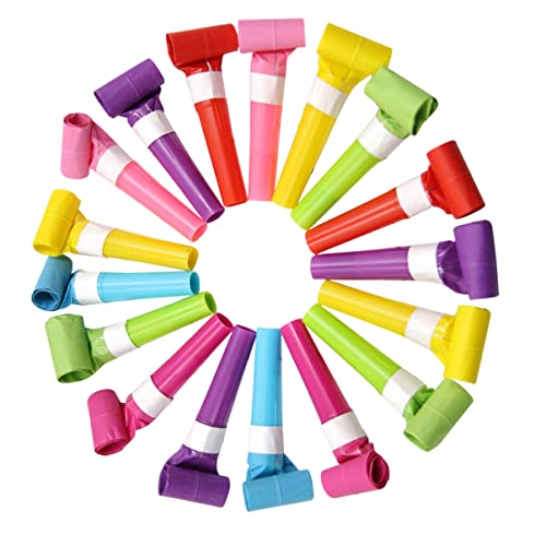 VICASKY 50 Stück Dragon Whistle Toy Sicherheitspfeife Für Partei Bevorzugt Gebläse Pfeifen Für Süße Pfeife Für Krachmacher Für Party Partykrachmacher von VICASKY