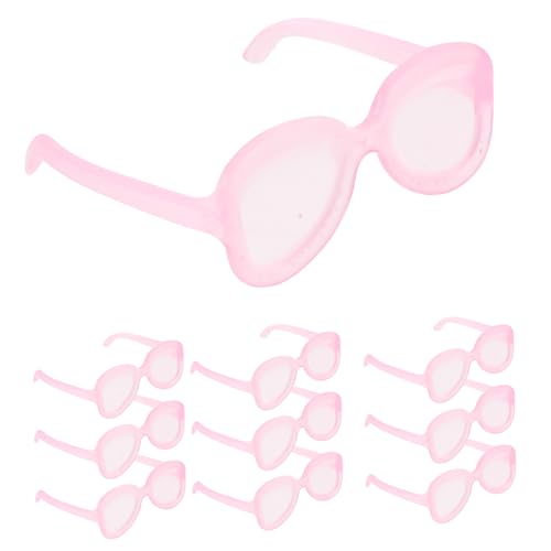 VICASKY 50 Stück Minipuppenbrille Miniatur Puppenhaus Puppenkleidung Puppenmöbel Figur kunststoffgläser Puppen kleine Plastikgläser Puppe Brille Requisiten Rosa VICASKY 50 Stück Minipuppenbrille Miniatur Puppenhaus Puppenkleidung Puppenmöbel Figur kunststoffgläser Puppen kleine Plastikgläser Puppe Brille Requisiten Rosa von VICASKY