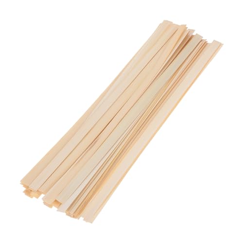 VICASKY 50 Stück Natürliche Dünne Holzstreifen Bastelset Flache Webstreifen Bambusfächer Stäbchen Diy Materialpaket für Handgefertigte Fächer Geflochtene Bilder Kreative Bastelprojekte VICASKY 50 Stück Natürliche Dünne Holzstreifen Bastelset Flache Webstreifen Bambusfächer Stäbchen Diy Materialpaket für Handgefertigte Fächer Geflochtene Bilder Kreative Bastelprojekte von VICASKY