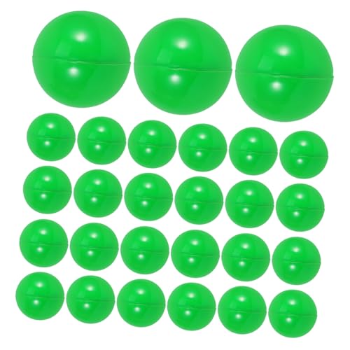 VICASKY 50 Stück Teiliges Grüne Aufklappbare PVC Losekugeln für Partyspiele Wiederverwendbare Raffle Drawing Balls mit Befüllfunktion für Überraschungen bei Festen und VICASKY 50 Stück Teiliges Grüne Aufklappbare PVC Losekugeln für Partyspiele Wiederverwendbare Raffle Drawing Balls mit Befüllfunktion für Überraschungen bei Festen und von VICASKY