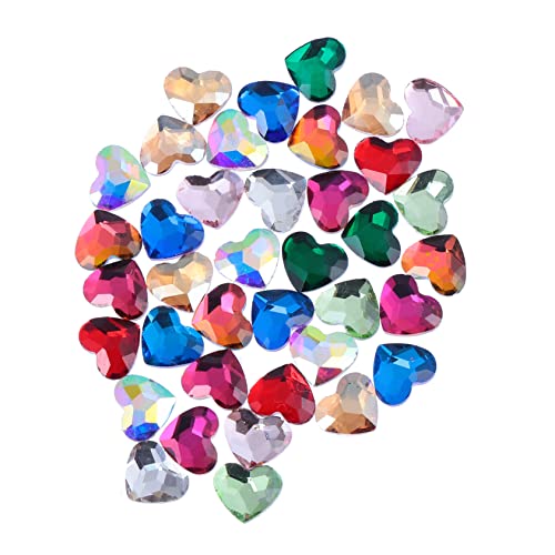 VICASKY 50 Stück Teiliges Nagelkunst Strasssteine Herzförmige Nail Art Charms Mischfarben Flache Nagelsteine für Maniküre DIY Schmuck und Nageldekoration Geeignet für Kurze und Lange VICASKY 50 Stück Teiliges Nagelkunst Strasssteine Herzförmige Nail Art Charms Mischfarben Flache Nagelsteine für Maniküre DIY Schmuck und Nageldekoration Geeignet für Kurze und Lange von VICASKY