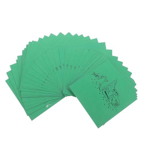 VICASKY 50 Stück Weihnachts Tischkarten Platzkarten für Weihnachtsfeier Zeltkarten für Tischdekoration Praktische und Dekorative Namensschilder Grün VICASKY 50 Stück Weihnachts Tischkarten Platzkarten für Weihnachtsfeier Zeltkarten für Tischdekoration Praktische und Dekorative Namensschilder Grün von VICASKY