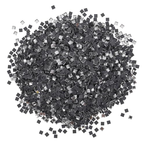 VICASKY 5000 Stück Diy Mosaik Mini Fliesen für Nail Art und Bastelprojekte Transparent für Nägel Handyhüllen Deko und Mehr von VICASKY