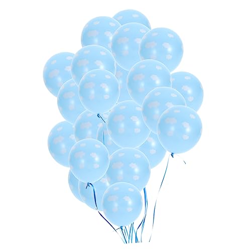 VICASKY 50Stücke Druck Latexballons Festliche Partydekorationen Für Geburtstagsfeiern Hochzeiten Und Themenpartys Strapazierfähiges Material Aufzuhängen von VICASKY