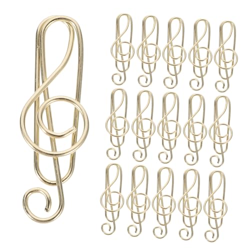 VICASKY 50Stücke Musiknoten Büroklammern aus Dekorative Büroklammern für Schule Büro Zuhause Vielseitig Einsetzbar und Langlebig Kreative Noten Designs für Ordnung VICASKY 50Stücke Musiknoten Büroklammern aus Dekorative Büroklammern für Schule Büro Zuhause Vielseitig Einsetzbar und Langlebig Kreative Noten Designs für Ordnung von VICASKY
