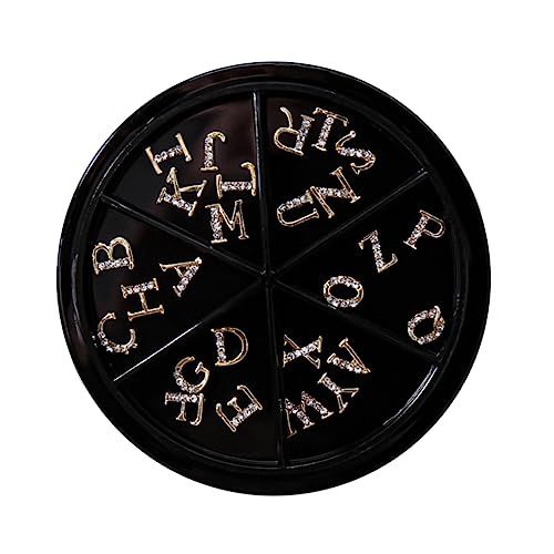 VICASKY 52Stücke Maniküre Charms Glänzende Legierung Nageldekoration für DIY Nail Art für Nagelkunst zu Hause VICASKY 52Stücke Maniküre Charms Glänzende Legierung Nageldekoration für DIY Nail Art für Nagelkunst zu Hause von VICASKY