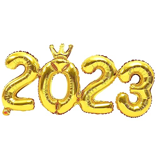 VICASKY 5Sätze Aluminiumfolie Ballons Dekorative Luftballons für Neujahrsparty Selbstversiegelnd Langlebig und Farbenfroh für Feiern und Dekorationen VICASKY 5Sätze Aluminiumfolie Ballons Dekorative Luftballons für Neujahrsparty Selbstversiegelnd Langlebig und Farbenfroh für Feiern und Dekorationen von VICASKY