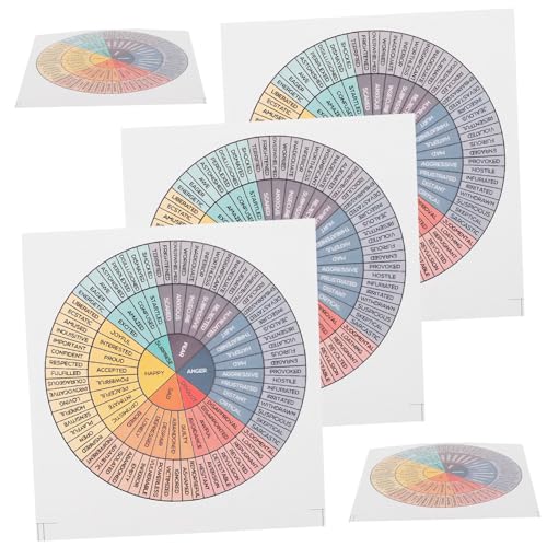 VICASKY 5St Aufkleber Scrapbooking Sticker Stickers Stickers Handy Sticker aufklebebuchstaben Laptop Sticker Handytasche Magnete aus Gefriermaterial Emotionsrad Gefühlsrad Papier Colorful VICASKY 5St Aufkleber Scrapbooking Sticker Stickers Stickers Handy Sticker aufklebebuchstaben Laptop Sticker Handytasche Magnete aus Gefriermaterial Emotionsrad Gefühlsrad Papier Colorful von VICASKY