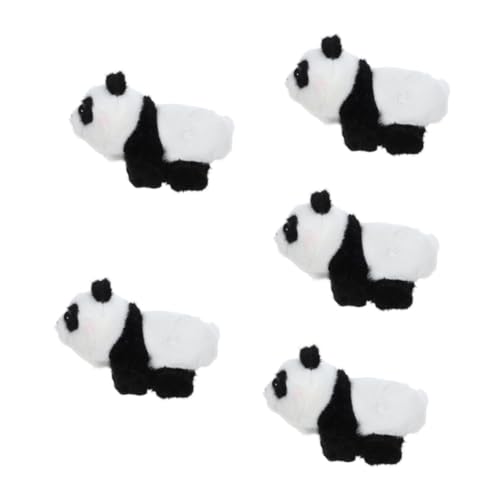 VICASKY 5st Panda-armband Handkette Armbänder Handgelenkband Plüsch-panda-klapparmband Gastgeschenke Plüsch-slap-armband Slap-bands Für Partys Schlagbänder Partybedarf Tuch Tier von VICASKY