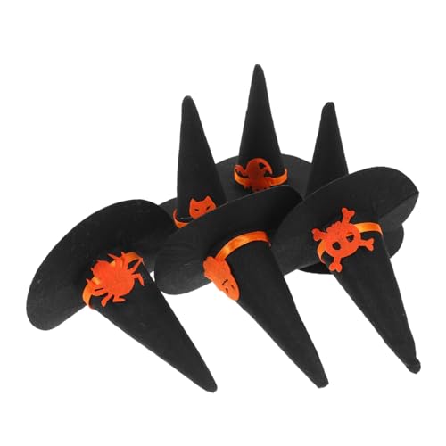 VICASKY 6 Stück Kleine Filz Wizard Hüte für Diy Bastelarbeiten Haaraccessoires und Karnevalspartys Dekoration für Halloween Events VICASKY 6 Stück Kleine Filz Wizard Hüte für Diy Bastelarbeiten Haaraccessoires und Karnevalspartys Dekoration für Halloween Events von VICASKY
