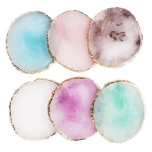 VICASKY 6 Stück Nagelpalette Nailart-Malpalette Paletten für Nagelkunst Finger UV Mischen Maniküre mischpalette Mischtablett für Nagelkunst Nailart-Palette aus Kunstharz VICASKY 6 Stück Nagelpalette Nailart-Malpalette Paletten für Nagelkunst Finger UV Mischen Maniküre mischpalette Mischtablett für Nagelkunst Nailart-Palette aus Kunstharz von VICASKY