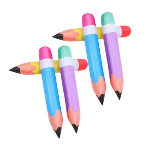 VICASKY 6 Stück Teiliges Aufblasbare Bleistift Ballons Farbenfrohe PVC Schulballons Langlebig und Wiederverwendbar Dekoration für Klassenzimmer Schulanfang Abschlussfeiern und Geburtstage VICASKY 6 Stück Teiliges Aufblasbare Bleistift Ballons Farbenfrohe PVC Schulballons Langlebig und Wiederverwendbar Dekoration für Klassenzimmer Schulanfang Abschlussfeiern und Geburtstage von VICASKY