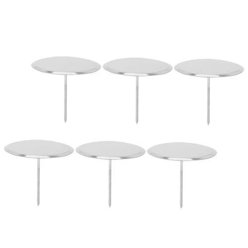 VICASKY 6 Stück Teiliges Edelstahl Blüten nägel Tortendekorationstool für Kuchen Cupcakes Fondant Nützliches Cake Flower Making Werkzeug Leicht zu Reinigen für Geburtstag Party VICASKY 6 Stück Teiliges Edelstahl Blüten nägel Tortendekorationstool für Kuchen Cupcakes Fondant Nützliches Cake Flower Making Werkzeug Leicht zu Reinigen für Geburtstag Party von VICASKY