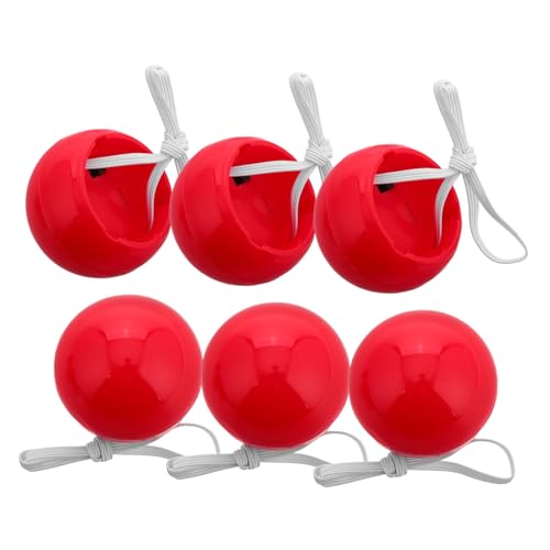 VICASKY 6 Stück Teiliges Leuchtende Clownsnasen für Erwachsene Kostümaccessoires für Halloween Weihnachten und Karnevalspartys Blinkende für Unvergesslichen Spaß VICASKY 6 Stück Teiliges Leuchtende Clownsnasen für Erwachsene Kostümaccessoires für Halloween Weihnachten und Karnevalspartys Blinkende für Unvergesslichen Spaß von VICASKY