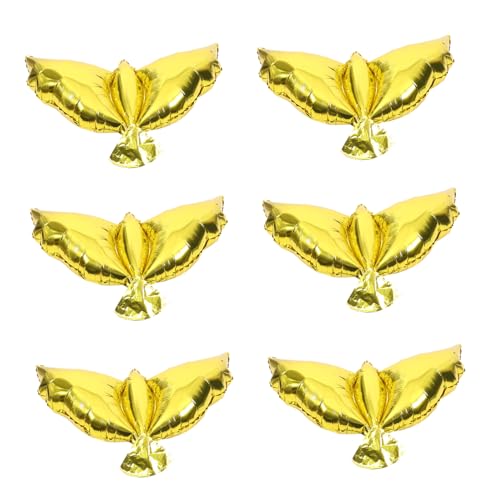 VICASKY 6 Stück Weiße Tauben Luftballons für Partydekoration und Friedenssymbol Einfach Aufzublasen für Gartenhochzeit Geburtstag und Gedenkfeiern Romantische Atmosphäre Geeignet für VICASKY 6 Stück Weiße Tauben Luftballons für Partydekoration und Friedenssymbol Einfach Aufzublasen für Gartenhochzeit Geburtstag und Gedenkfeiern Romantische Atmosphäre Geeignet für von VICASKY