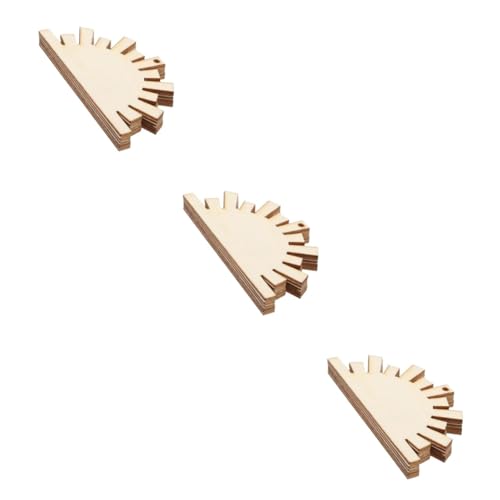 VICASKY 60 Stck. Teiliges Holzscheiben zum Basteln Naturbelassene DIY Holzornamente Holzchips mit Glatter Oberfläche Leichte Holzkreise für Kreative Handwerksprojekte und Partydekoration VICASKY 60 Stck. Teiliges Holzscheiben zum Basteln Naturbelassene DIY Holzornamente Holzchips mit Glatter Oberfläche Leichte Holzkreise für Kreative Handwerksprojekte und Partydekoration von VICASKY