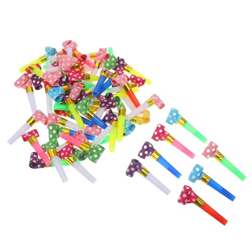 VICASKY 60 Stück Bunte Partytröten Lustige Blasgeräte Farbenfrohe Geburtstags und Event zum Anfeuern bei Halloween Hochzeit Sport und Karneval für Erwachsene VICASKY 60 Stück Bunte Partytröten Lustige Blasgeräte Farbenfrohe Geburtstags und Event zum Anfeuern bei Halloween Hochzeit Sport und Karneval für Erwachsene von VICASKY