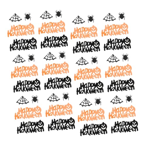 VICASKY 60G Halloween Konfetti Niedliche Fledermaus Kürbis Hexe Geist Spinnennetz Dekorative Accessoires für Party Shop Bar Orange VICASKY 60G Halloween Konfetti Niedliche Fledermaus Kürbis Hexe Geist Spinnennetz Dekorative Accessoires für Party Shop Bar Orange von VICASKY
