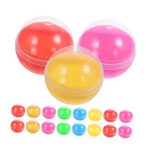 VICASKY 60St Gacha-Maschine Memory-Board-Dekoration Süßigkeiten-Kapseln Wandmontiertes Korkbrett Kapseln für Automaten Kapseln Automatenbälle Mini-Klauenmaschinenkapseln Plastik VICASKY 60St Gacha-Maschine Memory-Board-Dekoration Süßigkeiten-Kapseln Wandmontiertes Korkbrett Kapseln für Automaten Kapseln Automatenbälle Mini-Klauenmaschinenkapseln Plastik von VICASKY