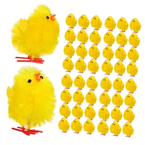 VICASKY 60st Osterküken Gefüllter Hühnerplüsch Verzierung in Kükenform Osterplüschküken Simuliertes Plüschküken Küken Osterdeko Kleines Huhn Ostern Yellow Chemiefaser Und Kunststoff VICASKY 60st Osterküken Gefüllter Hühnerplüsch Verzierung in Kükenform Osterplüschküken Simuliertes Plüschküken Küken Osterdeko Kleines Huhn Ostern Yellow Chemiefaser Und Kunststoff von VICASKY
