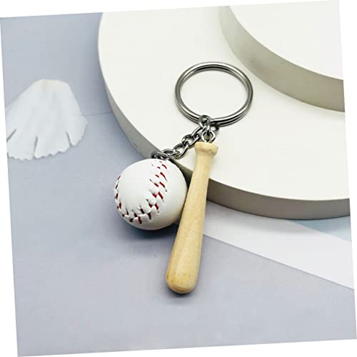 VICASKY 7 Stück Schlüsselbunddekoration Mini -Baseballschläger Fledermäuse Dekorate Baseball -Swag Baseball-Party-Dekorationen Zubehör Mini-Sport-Schlüsselanhänger Sport-Souvenirs Pu Weiß VICASKY 7 Stück Schlüsselbunddekoration Mini -Baseballschläger Fledermäuse Dekorate Baseball -Swag Baseball-Party-Dekorationen Zubehör Mini-Sport-Schlüsselanhänger Sport-Souvenirs Pu Weiß von VICASKY
