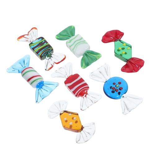 VICASKY 7Stücke Teiliges Vintage Bonbon Dekorationsset für Zuhause Party und Hochzeit Süßigkeitenverzierung für Festliche Anlässe und Dekorationen Handgefertigte Kunstwerke von VICASKY