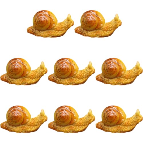 VICASKY 8 Stück Teiliges Mini Schneckenfiguren Mikrolandschaftsdekoration für Garten und Aquarium Realistische Schneckenornamente Tischdekoration Farbenfrohe Deko für Erfrischendes VICASKY 8 Stück Teiliges Mini Schneckenfiguren Mikrolandschaftsdekoration für Garten und Aquarium Realistische Schneckenornamente Tischdekoration Farbenfrohe Deko für Erfrischendes von VICASKY