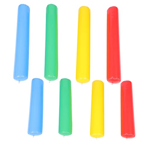 VICASKY 8 Stück Teiliges PVC Aufblasbares Lärminstrument Bunte Robuste Party und Konzertsticker für Outdoor Spiele Einschulung und Kindergartenfeiern VICASKY 8 Stück Teiliges PVC Aufblasbares Lärminstrument Bunte Robuste Party und Konzertsticker für Outdoor Spiele Einschulung und Kindergartenfeiern von VICASKY
