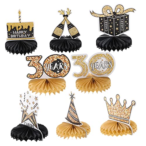 VICASKY 8 Stück Wabenball Dekoration Dekorationen Jahrestag Geburtstag Banner LKW Waben Mittelstücke Katzen Waben Mittelstück Golddekor Happy Birthday Waben Mittelstücke Papier VICASKY 8 Stück Wabenball Dekoration Dekorationen Jahrestag Geburtstag Banner LKW Waben Mittelstücke Katzen Waben Mittelstück Golddekor Happy Birthday Waben Mittelstücke Papier von VICASKY