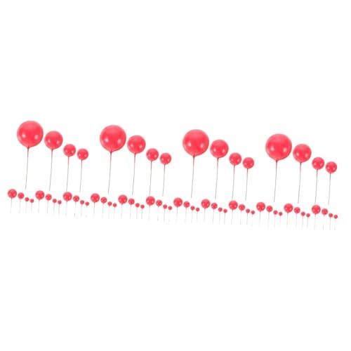 VICASKY 80 Stück Teiliges Mini Ballon Cake Picks Metall Bunte Tortendeko Kugeln für Geburtstag Hochzeit Party und Kuchenverzierung VICASKY 80 Stück Teiliges Mini Ballon Cake Picks Metall Bunte Tortendeko Kugeln für Geburtstag Hochzeit Party und Kuchenverzierung von VICASKY