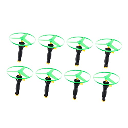 VICASKY Pull String Fliegende Untertasse Spielzeug für Kinder Outdoor Spaß 8 Stück Lustige Flying Disc Spielzeug für Jungen und Mädchen Fördert Motorische Fähigkeiten und Teamspiel VICASKY Pull String Fliegende Untertasse Spielzeug für Kinder Outdoor Spaß 8 Stück Lustige Flying Disc Spielzeug für Jungen und Mädchen Fördert Motorische Fähigkeiten und Teamspiel von VICASKY