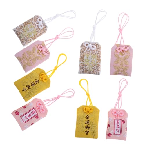 VICASKY Japanisches -beutel-set Mit 8 Charms Kulturbeutel Für Heim- Und Autodekoration von VICASKY