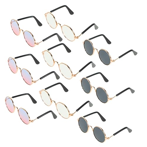 VICASKY 9 Stück Brille Mädchen Puppenzubehör Modepuppen Brillen Mädchen Welpenspielzeug Miniaturspielzeug Puppen Cosplay Partyzubehör Minispielzeug Kinderspielzeug Retrospielzeug Puppe VICASKY 9 Stück Brille Mädchen Puppenzubehör Modepuppen Brillen Mädchen Welpenspielzeug Miniaturspielzeug Puppen Cosplay Partyzubehör Minispielzeug Kinderspielzeug Retrospielzeug Puppe von VICASKY