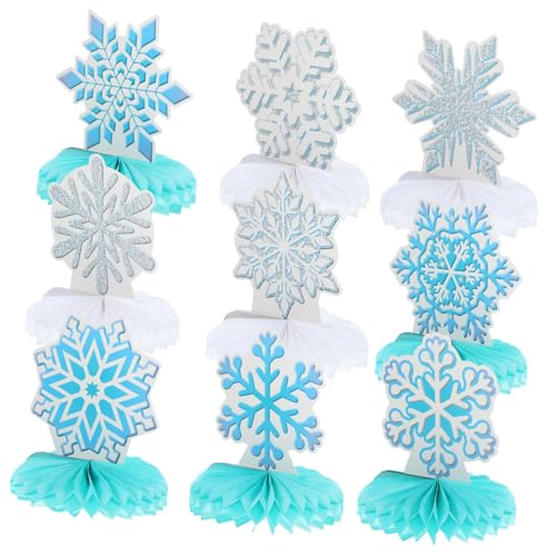 VICASKY 9Stücke Weihnachts Waben Dekorationen Kreative für Weihnachtsfeiern Waben Deko für Festliche Anlässe Vielseitige Party Accessoires zur Stimmungsvollen VICASKY 9Stücke Weihnachts Waben Dekorationen Kreative für Weihnachtsfeiern Waben Deko für Festliche Anlässe Vielseitige Party Accessoires zur Stimmungsvollen von VICASKY