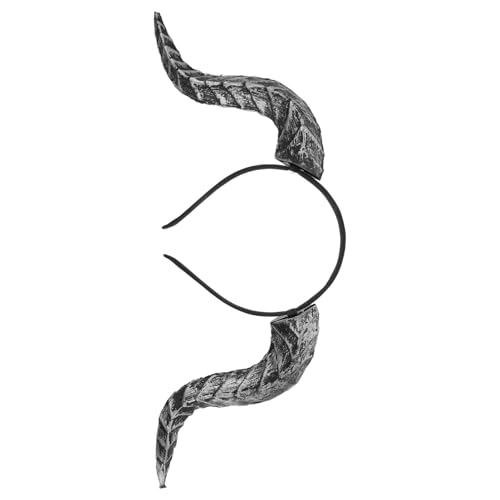VICASKY Abnehmbares Komfortables Cosplay-horn-accessoire für Halloween Wikingerkostüme und Fantasy-charaktere Vielseitig für Party und Karneval von VICASKY
