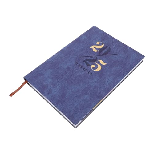 VICASKY Agenda Planer Multifunktional Notizbuch für Büro und Alltag Stilvolles Design Langlebiges PU und Papiermaterial Tägliche Planung von VICASKY