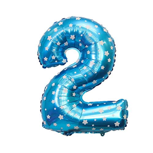 VICASKY Aluminium Folienballon Nummer Dekoration für Geburtstagsfeiern Hochzeiten und Jubiläen Wiederverwendbar Langlebig Bedruckt für Festliche Anlässe VICASKY Aluminium Folienballon Nummer Dekoration für Geburtstagsfeiern Hochzeiten und Jubiläen Wiederverwendbar Langlebig Bedruckt für Festliche Anlässe von VICASKY
